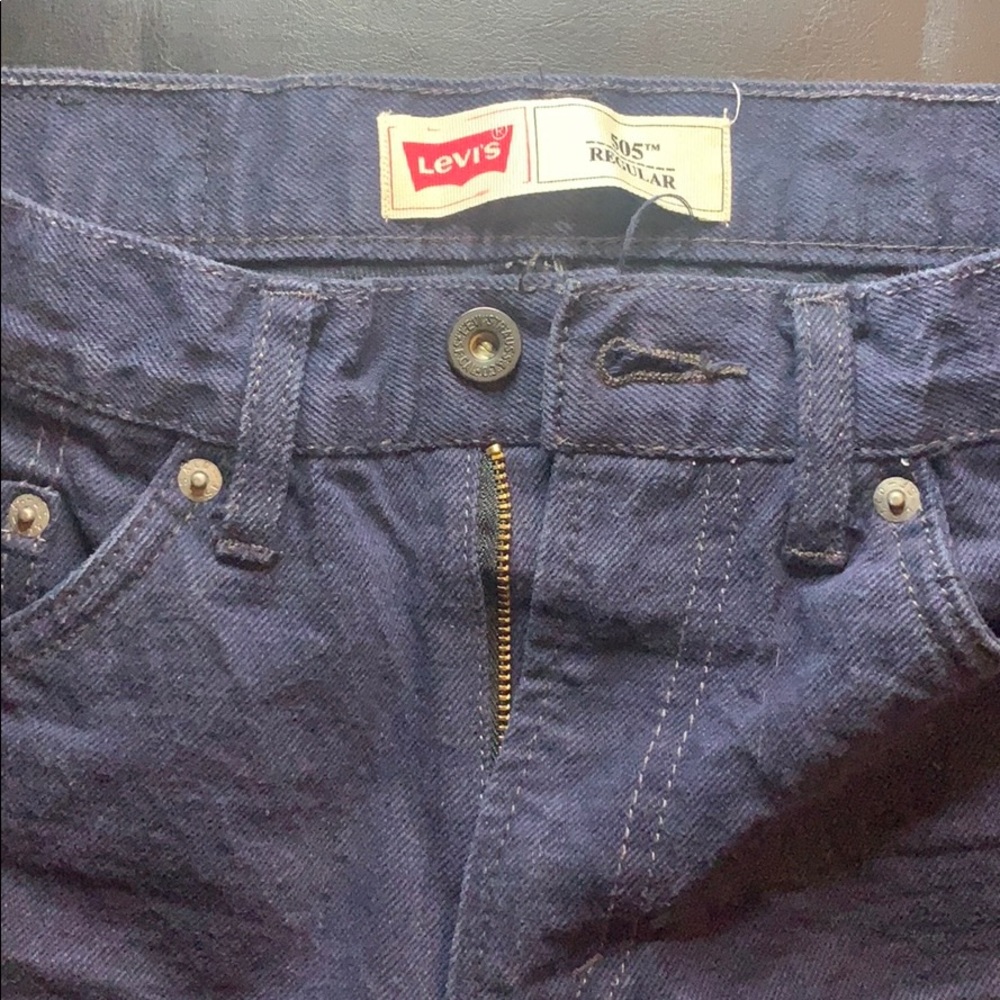 Levi shorts dark color